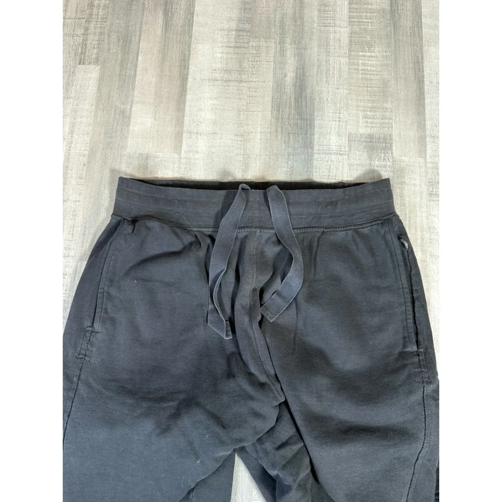 Old Navy Baggy Sweatpants Black Chunky Drawstring Grunge Pockets Mens Large